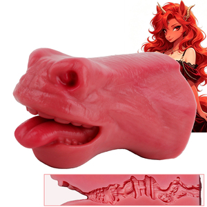 Sunshine Mouth Sex Pocket - Funda de silicona para pene con empaque discreto, simulador de vagina real, juguete sexual para adultos, venta al por menor/al por mayor - Product Image 1