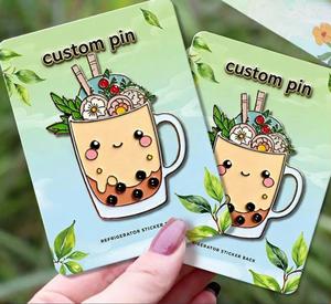 ペルカラー ラペルピン 高品質メーカー バッジ メタルクラフト 卸売 ブローチ カスタムロゴ ソフト/ハードエナメルピン カスタム - Product Image 1