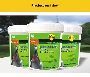 Integratore Elettrolitico ad Alto Contenuto Proteico per Piccioni da Corsa, Non-OGM, Etichetta Privata, 20 Bustine/Bottiglia, Funzione Potenziante per Allevatori - Product Image 3