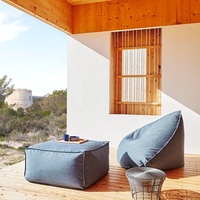 Unique Mobilier de jardin en plein air Canapé inclinable Canapé de jardin Chaise longue lit de repos pouf de plage