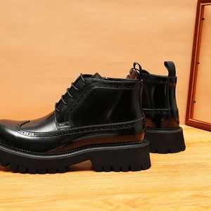 High-End Luxury Cowhide Practical and Luxury Latest Style Fashionable Italian Style Business Formal Men's Shoes - Product Image 6