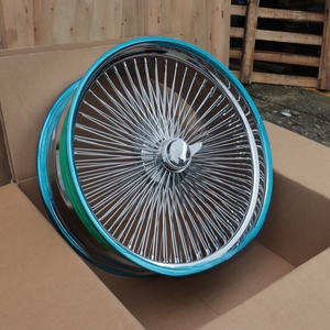 ล้อซี่ลวดโครเมียมคลาสสิกแบบกำหนดเอง ขนาด 20 22 24 26 นิ้ว - Product Image 5