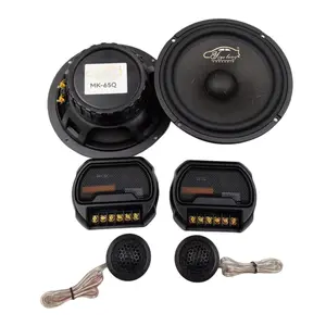 2pcs 6.5 inch âm thanh xe hơi 2-cách Kết hợp Loa Kit dome tweeter 6.5 "mid woofer âm thanh hệ thống âm thanh Sừng Xe Loa Set Kit