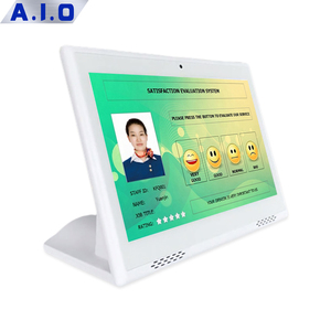 <span class=keywords><strong>Tablet</strong></span> Desktop 10.1 inci, dudukan desktop bentuk L sentuh Android All in One ramping Desktop Android <span class=keywords><strong>Tablet</strong></span> untuk memesan makanan - Product Image 3