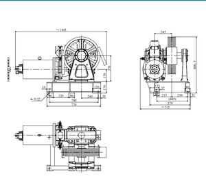Torin Ổ hướng thang máy kéo máy torindrive yj200a 800kg 1.0 mét/giây - Product Image 2