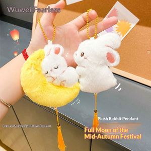 Plush Cartoon Rabbit Doll Pendant Gift for Girl's Cute Schoolbag JYSS Model Charm Car Key Handbag <b>Wallet</b> Charm for Women Gift - Product Image 1