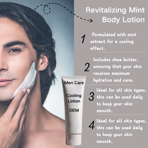 ผลิตภัณฑ์ดูแลผิวของผู้ชายทำให้ผิวขาวโลชั่นบำรุงผิวกายและมือให้ความชุ่มชื่นกระชับสัดส่วน - Product Image 5