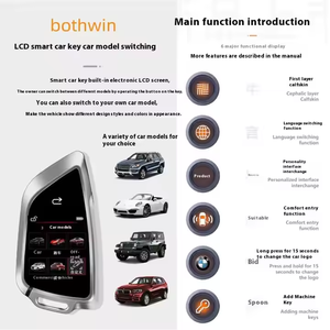 Chiave Smart Lcd Touch Universale Keyless Entry per <span class=keywords><strong>Mercedes</strong></span>-Benz Adatta a Tutte le Auto Originali con Avviamento a Pulsante - Product Image 5