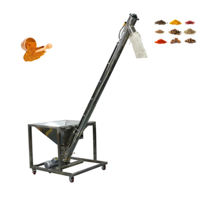Stainless Steel Screw Conveyor Grain Stainless Steel Hopper Powder Feeder - Product Image 5