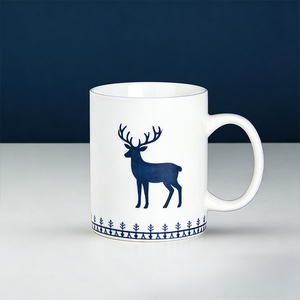 Juego de <span class=keywords><strong>vajilla</strong></span> de cerámica de Navidad con Santa muñeco de nieve platos impresos cuencos <span class=keywords><strong>vajilla</strong></span> de vacaciones personalizada para promoción de regalo de fiesta en casa - Product Image 4