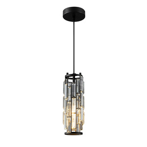 <span class=keywords><strong>Stile</strong></span> <span class=keywords><strong>industriale</strong></span> ciondolo di cristallo luce americana cucina isola <span class=keywords><strong>lampadario</strong></span> per casa Hotel sala da pranzo nero ferro installazione - Product Image 6