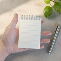 Carnet à spirales personnalisé avec logo, agenda, planificateur avec taille et couleurs personnalisées pour la promotion, l'organisation