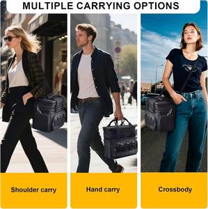 Sac isotherme tactique unisexe, étanche, avec bandoulière réglable, en polyester durable, léger et multi-usages pour le travail - Product Image 5