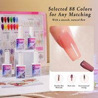 R S ongles nouvelle Collection classique Gel vernis Original usine brillance Non essuyer couche de finition 88 couleur vernis Gel UV Gel Rs vernis à ongles