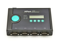 Servidor de Dispositivos Seriales Moxa NPort 5410 de Cuatro Puertos RS-232 a Ethernet con RJ45 de 10/100M
