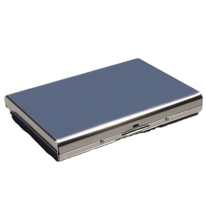 Popolare porta carte di credito in alluminio porta carte di credito aziendale portacarte regalo - Product Image 1