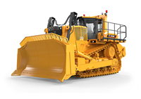 Bulldozer sur chenilles D200H à haute efficacité opérationnelle, 162 kW, 20 500 kg, avec ripper