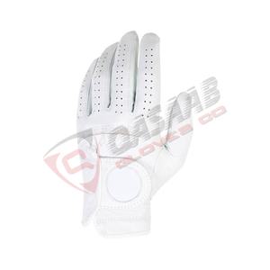 Gants de golf pour hommes en cuir PU personnalisés en gros Gants de sport antidérapants respirants Professionnels Featur-Cabretta - Product Image 1