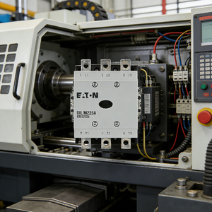คอนแทคเตอร์ประสิทธิภาพสูง DILM225A/22(RAC240), 3 โพล, 225A, 110KW, 2 N/O, NC, 190 - 240 โวลต์ 50/60 เฮิรตซ์, ใช้งานไฟฟ้ากระแสสลับ - Product Image 2