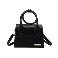 Sac à main tendance transfrontalier euro-américain SY, nouveau sac structuré chic texturé, bandoulière croisée à deux rabats en PU carré