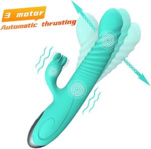 यूब रिचार्जेबल खरगोश कान वाइब्रेटर वाटरप्रूफ वयस्क महिला पुरुषों के लिए जोड़े नरम संवेदी उपहार - Product Image 2