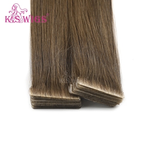 Extensiones de Cabello Humano Remy Premium KSWIGS con Cinta Adhesiva de PU Invisible, Diseño Sin Costuras, Sin Irritación, Uso Prolongado - Product Image 1