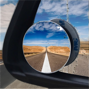Miroir d'angle mort SHAWYAN de haute qualité en ABS à clipser, cadre convexe, petit miroir de voiture réglable à 360 degrés, accessoire extérieur de rétroviseur - Product Image 2