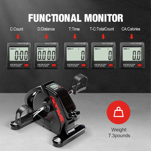 Bicicleta estática de pedales 350x400x300mm con resistencia de aire para gimnasio en casa y rehabilitación - Product Image 4