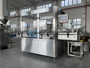 Máquina automática de etiquetado de llenado de botellas cosméticas de salsa de aceite esencial de jarabe - Product Image 2