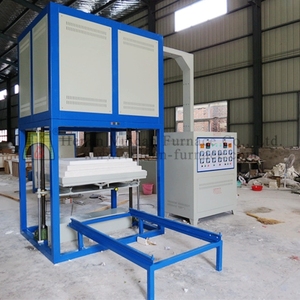 Bán buôn Chất lượng cao 800C 1200C 1400C 1700c 1800c lò nâng đáy nhiệt độ cao với màn hình cảm ứng - Product Image 2