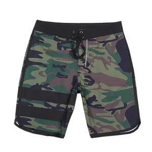 Schnelle Lieferung Herren leichtes Gewicht stretch weich schnell trocknend Boardshorts Schwimmen Surfshorts Strandbekleidung Boardshorts