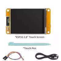 Carte de développement d'affichage Bluetooth WiFi USEMI ESP32 2.8 pouces avec module TFT, écran tactile, LVGL, Flash 4 Mo, ESP32-2432S028R