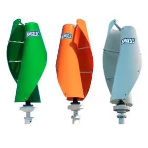 Fábrica al por mayor 200W turbina de viento forma espiral 2pcs flexible hojas de 12 V/24 V vestas de turbina de viento - Product Image 1