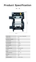 Máquina de corte de etiquetas y pegatinas Yitu, plotter de corte de rollo a rollo, máquina troqueladora rotativa 2026 de gran venta
