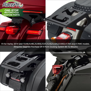 Porte-bagages amovible en une pièce pour moto, pour <span class=keywords><strong>Harley</strong></span> Touring Street Glide Electra Glide Road Glide - Product Image 4