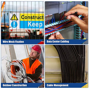 Самоблокирующийся нейлоновый пластик, 2,5*100 мм, УФ-стойкие, экологически чистые, прочные ремни, Прямая продажа с завода - Product Image 3