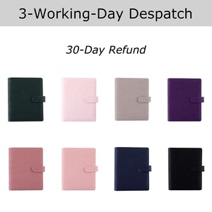 Черное кольцо Yihe, бестселлер, 8 цветов, фольгированные/тисненые, Saffiano Epi кожа A5, переплеты для книг - Product Image 3