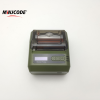 MINJCODE MJ5803 Printer termal Mini, Printer Label termal portabel, Printer Transfer termal nirkabel untuk pengiriman Coffee Sho