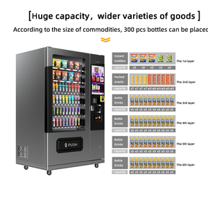 เครื่องหยอดเหรียญ <span class=keywords><strong>JSK</strong></span> สำหรับอาหารและเครื่องดื่มพร้อมฟังก์ชั่น SDK ระบบทำความเย็นอัจฉริยะรองรับการจ่ายเงินสดด้วยบัตร QR - Product Image 4