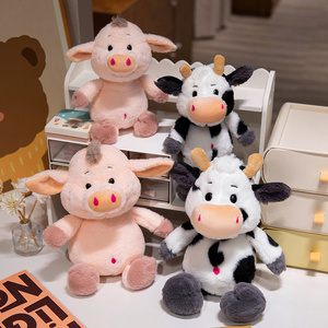 Nuevo <span class=keywords><strong>Peluche</strong></span> de Animales de Granja, <span class=keywords><strong>Cerdito</strong></span> de <span class=keywords><strong>Peluche</strong></span>, Adorable <span class=keywords><strong>Peluche</strong></span> de Vaca, Juguete de <span class=keywords><strong>Peluche</strong></span> de Alta Calidad de Yangzhou, Regalo - Product Image 2
