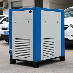 Compresor de Aire Rotativo de Tornillo Lubricado por Aceite de Frecuencia <span class=keywords><strong>Variable</strong></span> de 8 bar 10 bar, 15kw 20hp, Estacionario con Motor de Rodamiento, Fuente de Alimentación de CA - Product Image 4