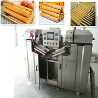 Machine automatique de fabrication de rouleaux aux œufs nutritifs et d'équipement de production de biscuits, avec construction en acier inoxydable et haute capacité