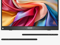 Monitor USB-C HDR Hitam untuk Gaming