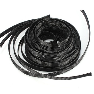 Tùy chỉnh Nylon bông Pet mở rộng bện sleeving Cáp tay áo - Product Image 3