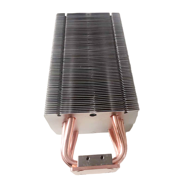 High Power Aluminium Alloy Heat Sink with Advanced Heat Pipe Technology Custom Heat Pipe Heatsink