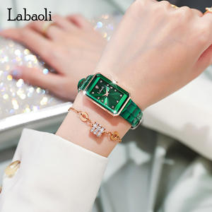 Reloj de Mujer Ovalado de Lujo, de Alta Gama y Versátil, Reloj de Cuarzo - Product Image 1