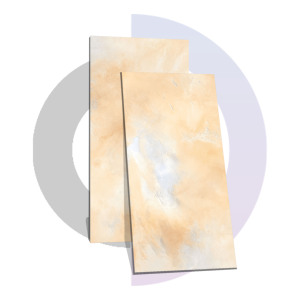 METRIX-Azulejos de porcelana pulida CREMA de 9mm, 600x1200MM/24X48, diseño clásico moderno, azulejos de ladrillo refractario de primera calidad, certificado CE - Product Image 1