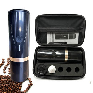 Espresso kahve makinesi PCM03 ısıtma fonksiyonu ile yeni tasarım 2 in 1 pil alüminyum OEM 90 Cappuccino makinesi İngilizce 5v 90w - Product Image 1