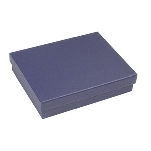 Scatola blu scatola di vestiti blu raso 230x200x50mm - Product Image 3