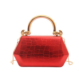 Nouveau sac fourre-tout pour femme à motif losanges irréguliers, sac à main de soirée pour mariage et fête, sacs de soirée décontractés pour femmes - Product Image 5